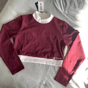 New STAUD x New Balance Workout Top